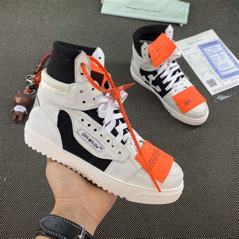 off white high top replica